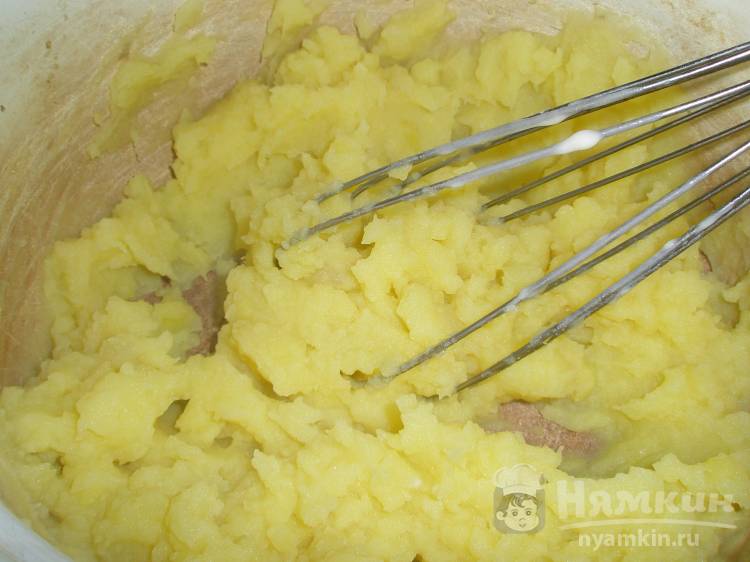 Заливной пирог с картофельной начинкой - фото шаг 6