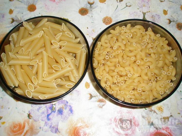 Макаронный микс с жареной курицей - фото шаг 2