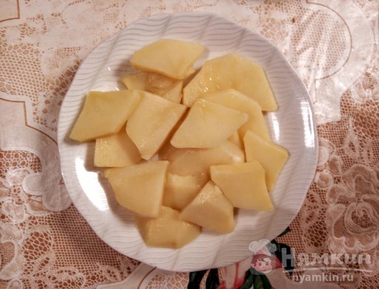 Жареный картофель со специями - фото шаг 1