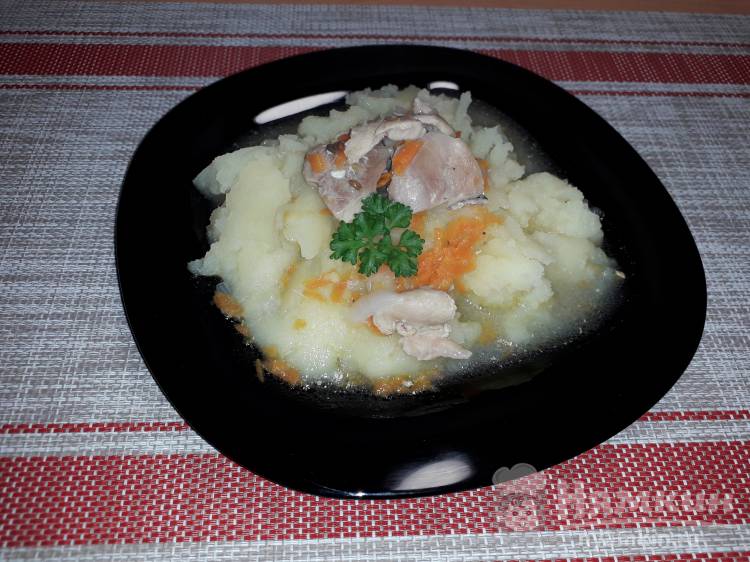 Гуляш из куриного мяса в мультиварке - фото шаг 7