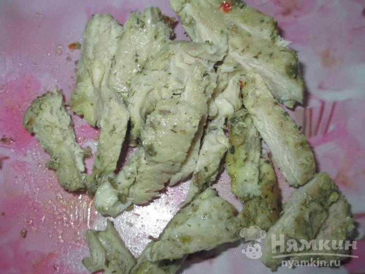 Яичница со свининой, помидорами черри под сыром - фото шаг 2
