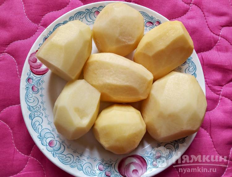 Картофель со сливочным маслом и зеленью  - фото шаг 1