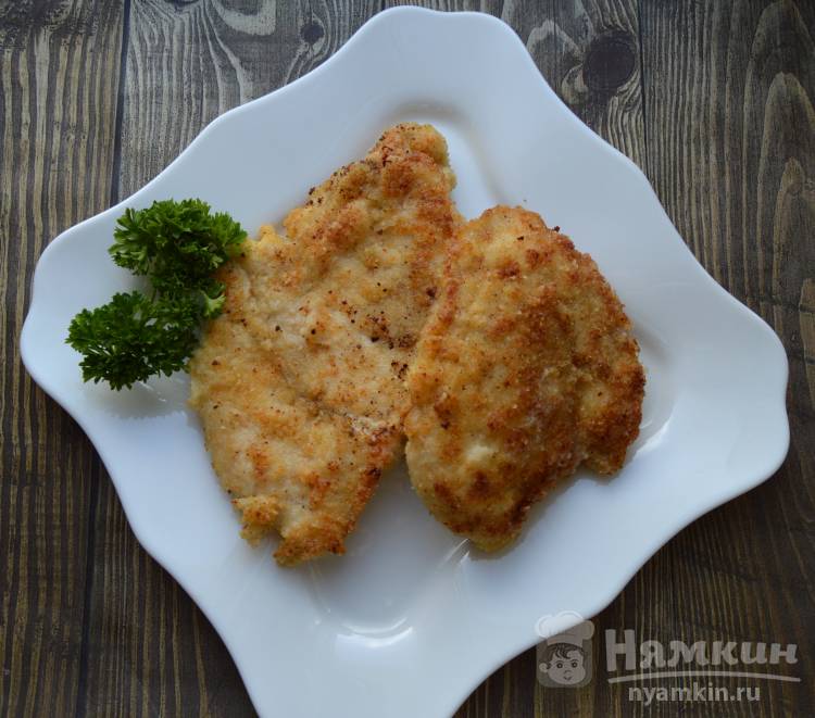Куриные грудки в панировке - фото шаг 6