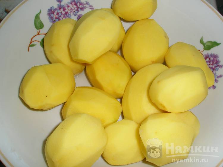Картошка по-деревенски с чесночком - фото шаг 1