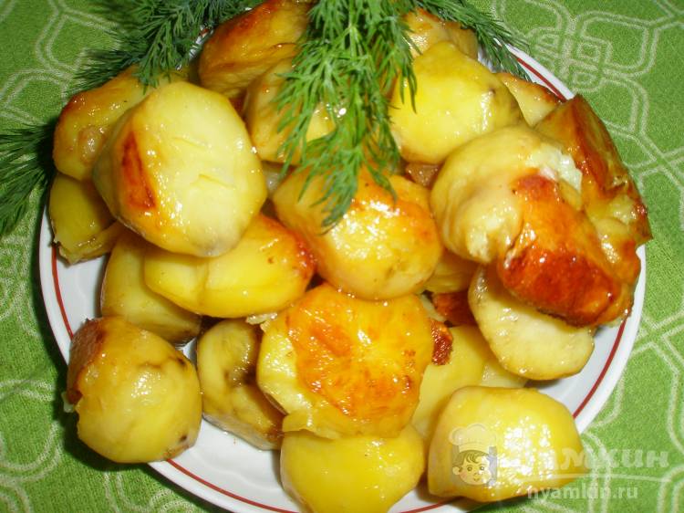 Картошка по-деревенски с чесночком - фото шаг 5