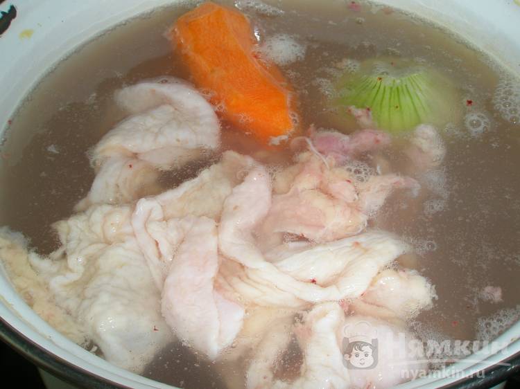 Пшенный суп на курице - фото шаг 1