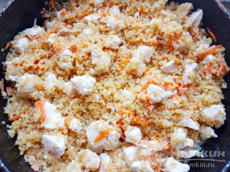 Булгур с мясом - фото шаг 3