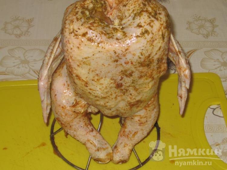 Курица-гриль, запеченная в духовке