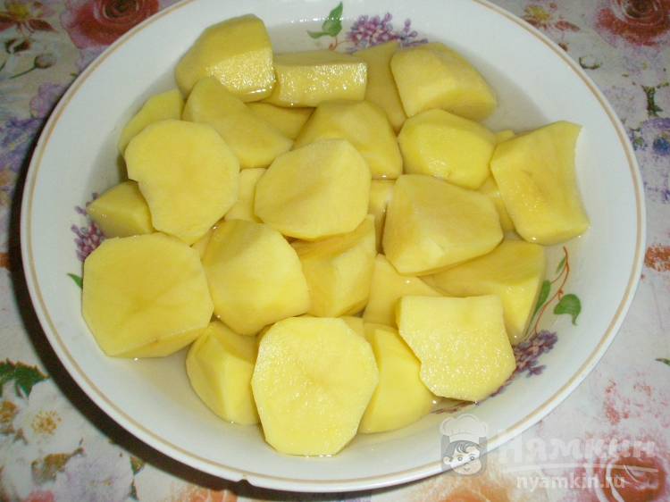 Картошка по-деревенски со свежим укропом - фото шаг 1
