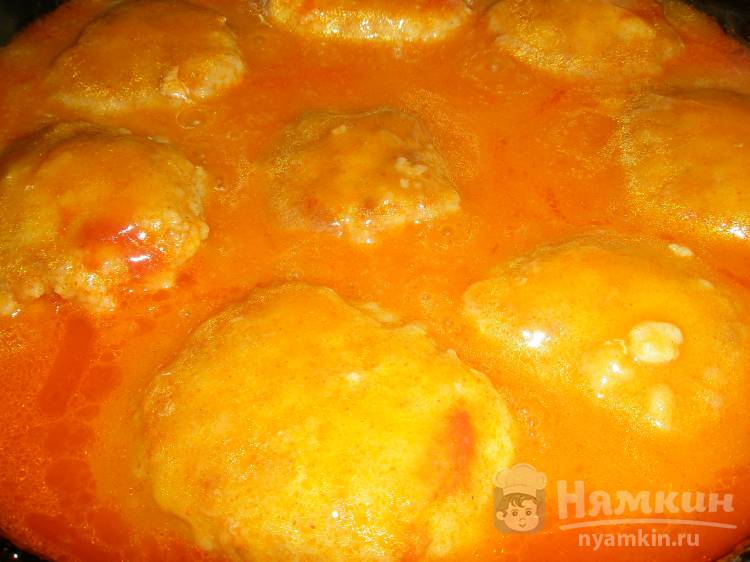 Тефтели в соусе с паприкой - фото шаг 9