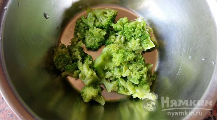 Мясное пюре с брокколи и картофелем - фото шаг 4