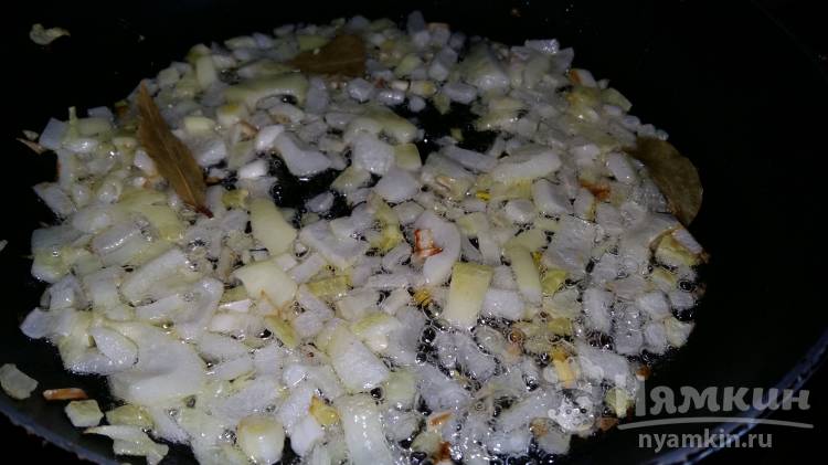 Рисовый суп на мясном бульоне - фото шаг 3