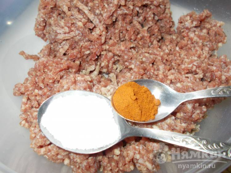 Мясные котлеты запеченные в духовке - фото шаг 2