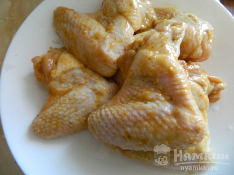Куриные крылышки с горчицей, чесноком и кетчупом - фото шаг 3