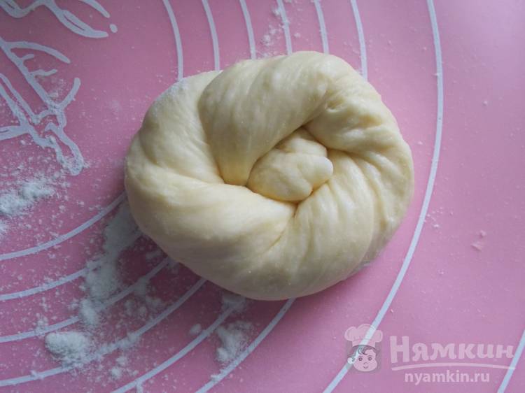 Сдобные булочки Узелки - фото шаг 8