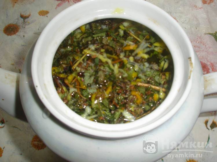 Успокоительный чай из душицы с апельсиновым вкусом - фото шаг 3