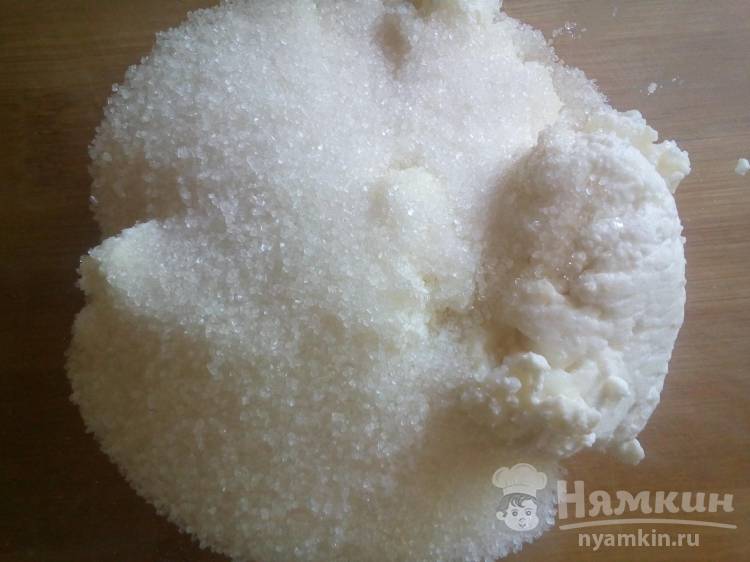 Творожные кексы с орехами и изюмом - фото шаг 3