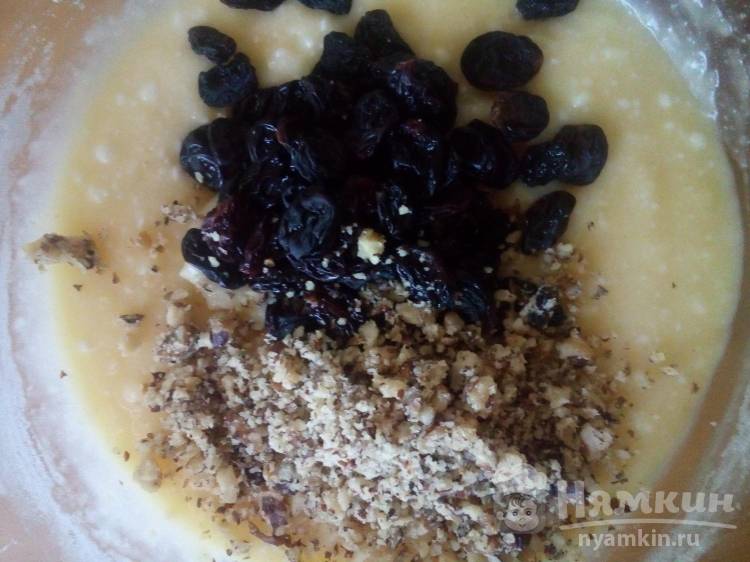 Творожные кексы с орехами и изюмом - фото шаг 8