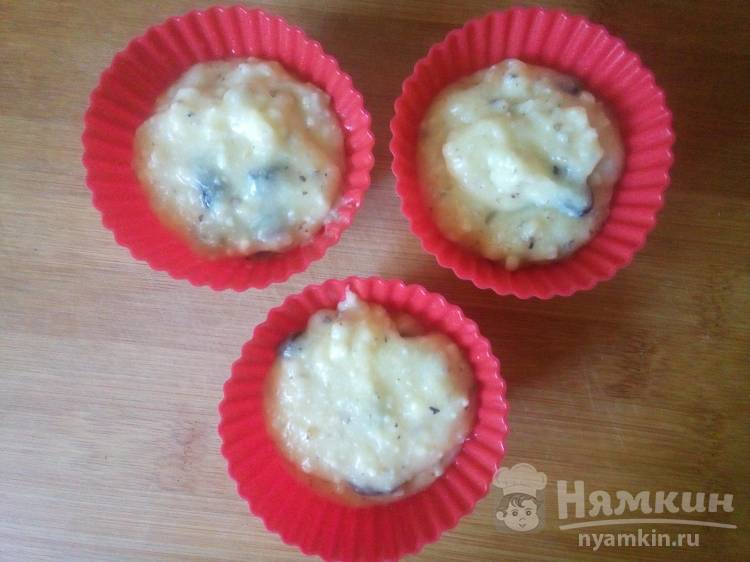 Творожные кексы с орехами и изюмом - фото шаг 9