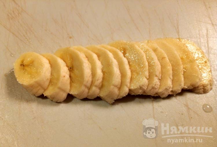 Фруктовый десерт с ванильным сахаром и корицей  - фото шаг 2