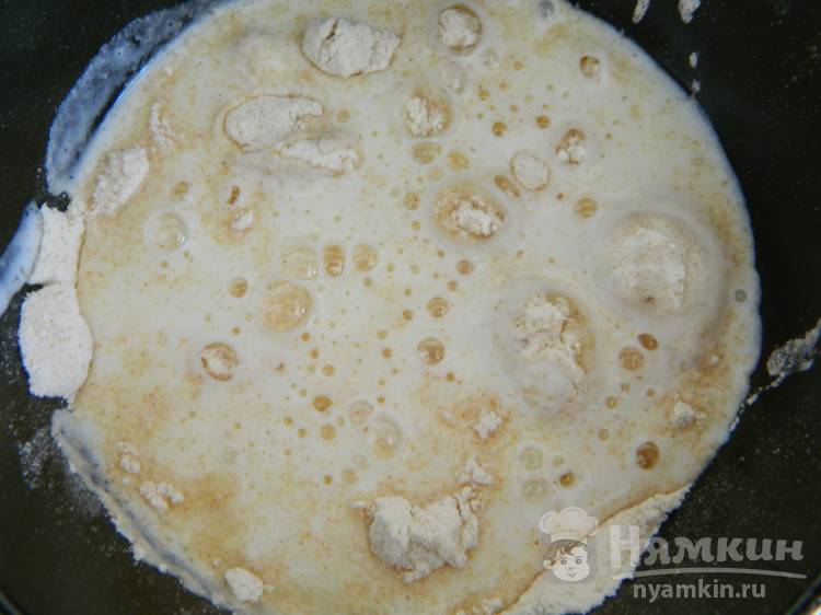 Блинчики Как в детстве на кефире и кипятке - фото шаг 2