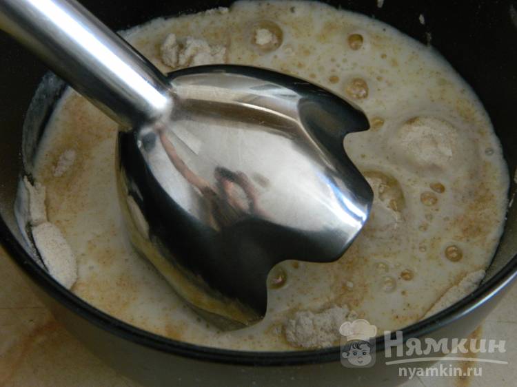 Блинчики Как в детстве на кефире и кипятке - фото шаг 3