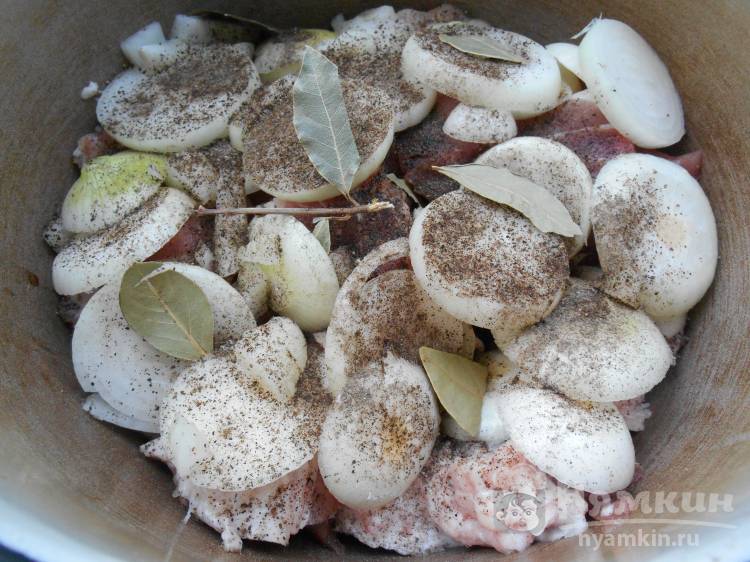 Шашлык из свиной грудинки  - фото шаг 3