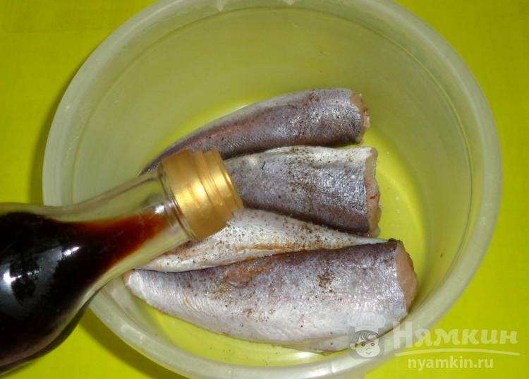 Хек в сметане, запеченный в фольге – пошаговый рецепт приготовления с фото