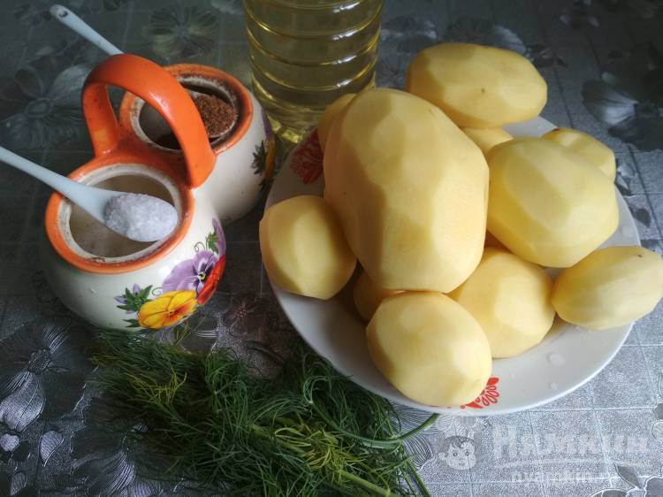 Молодая картошка запеченная в духовке в рукаве - фото шаг 1