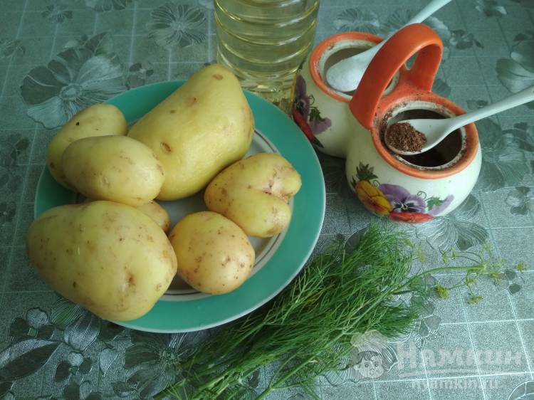 Картофель с хрустящей корочкой в духовке
