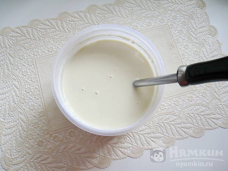 Блинчики на молоке с мясом и тушёной капустой - фото шаг 1