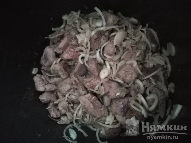 Приготовление свиной печени на сковороде рецепт пошагово