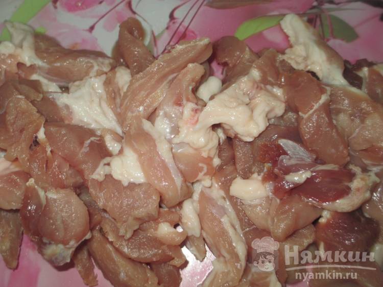 Подлива из свинины с гречкой - фото шаг 1