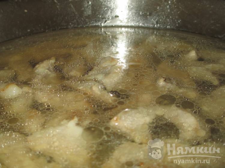 Подлива из свинины с гречкой - фото шаг 3