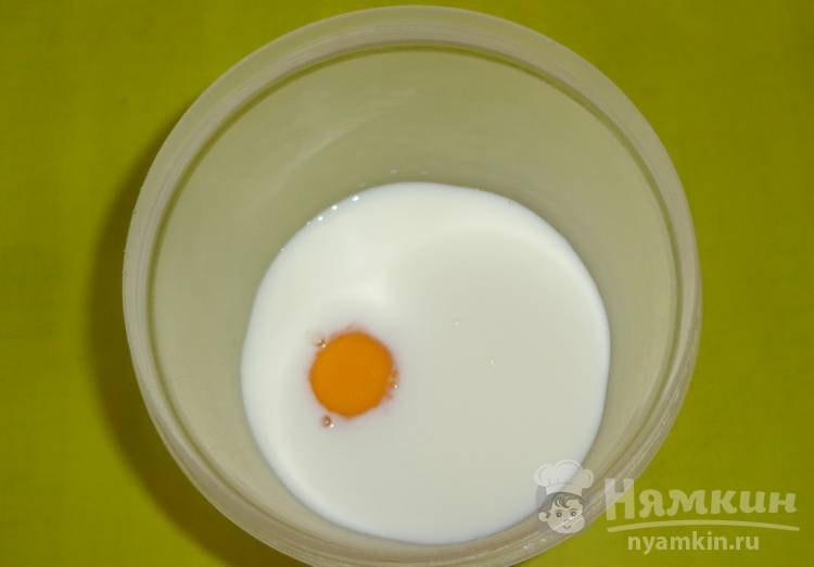 Ванильные панкейки на молоке - фото шаг 3