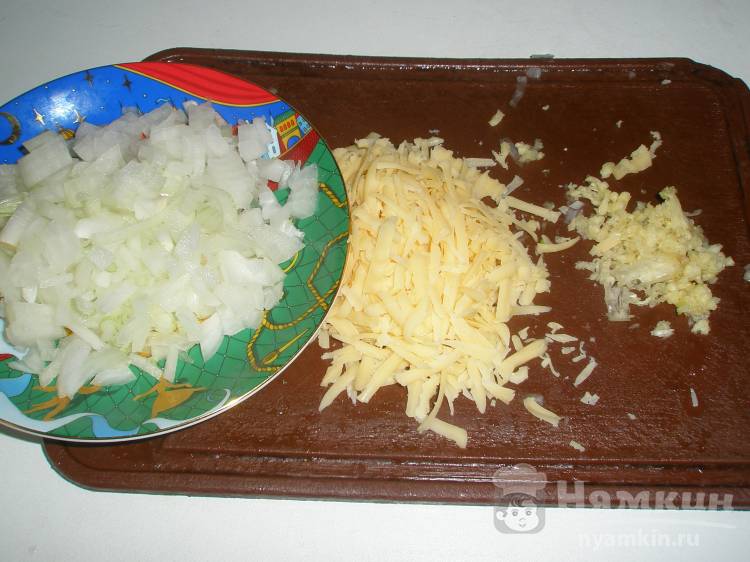 Паста с курицей в сливочно-сырном соусе - фото шаг 2