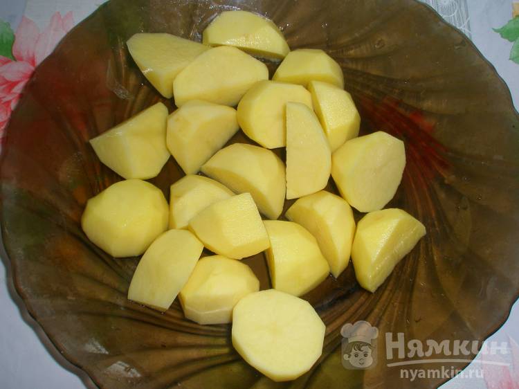 Картошка в духовке с майонезом и чесноком рецепт с фото