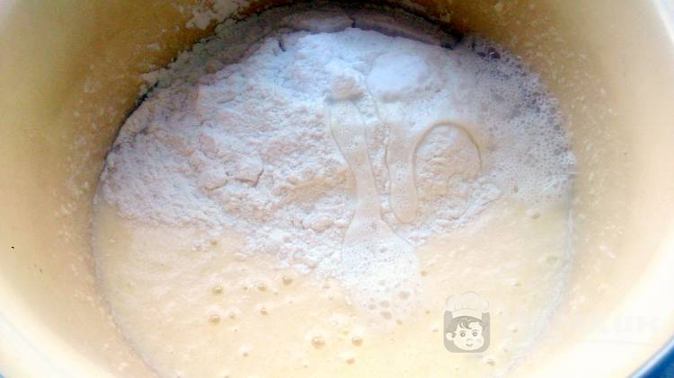 Вкусный пирог со сливами - фото шаг 4