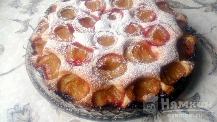 Вкусный пирог со сливами - фото шаг 9