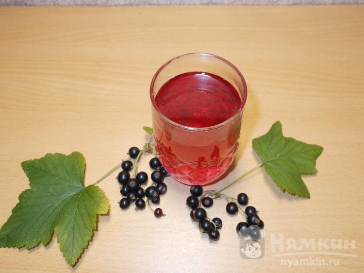 Компот на зиму из черной смородины - фото шаг 7