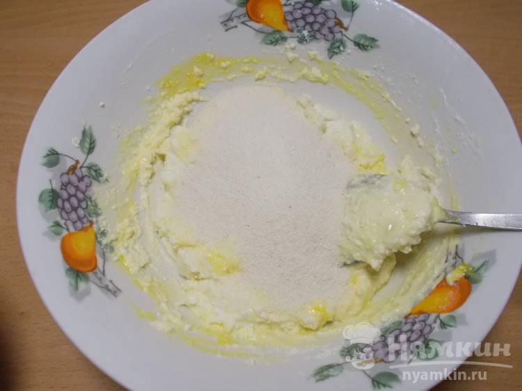 Сырники без сахара на сухой сковороде - фото шаг 2