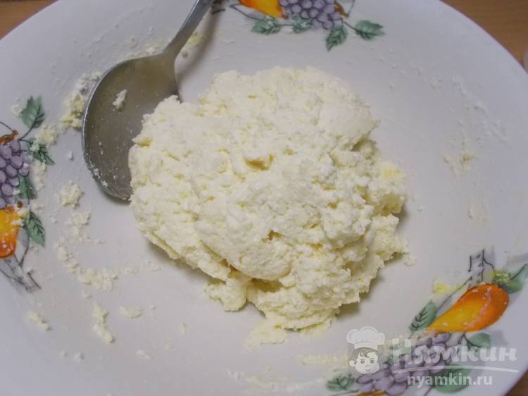 Сырники без сахара на сухой сковороде - фото шаг 3