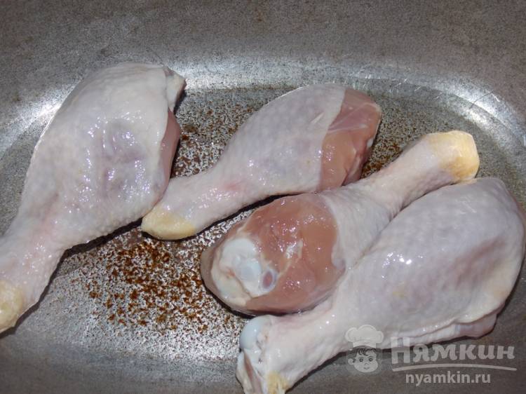 Курица запечённая в духовке