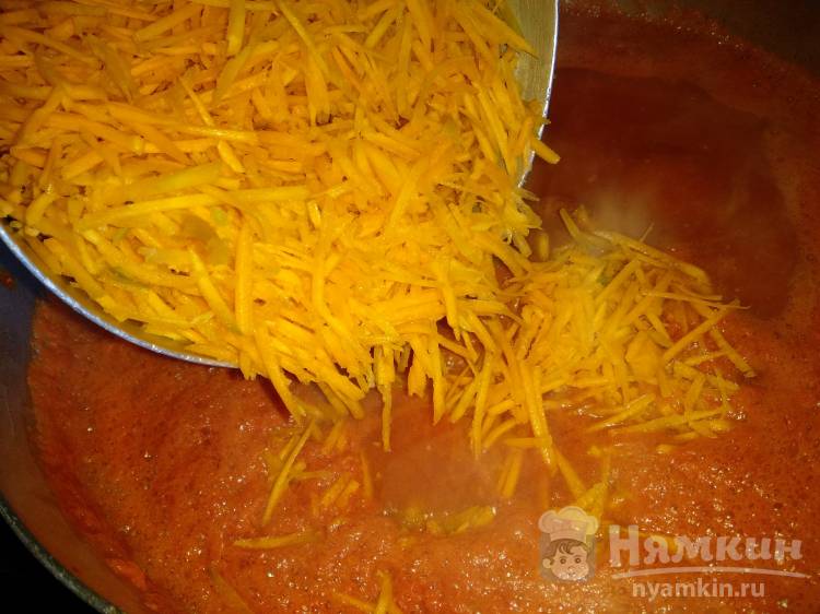 Острый томатный соус с чесноком и корицей - фото шаг 1