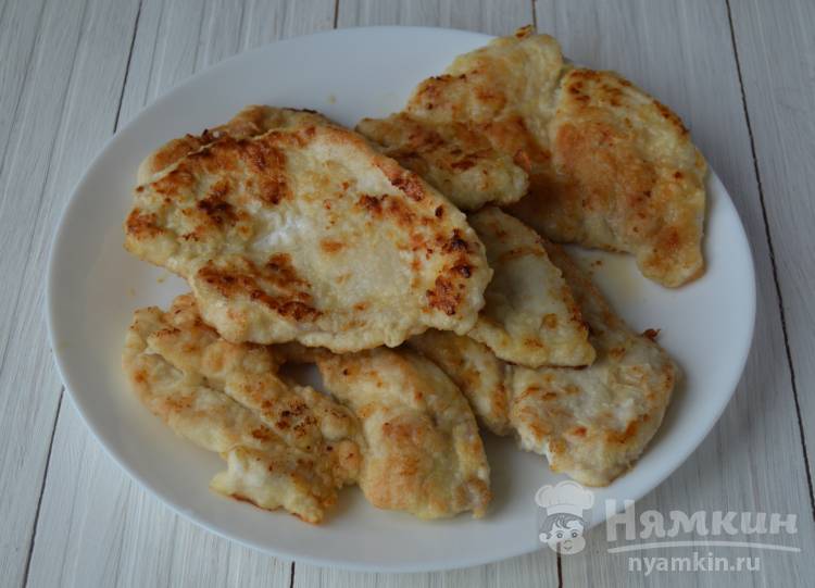  Вкусные отбивные из куриного филе на сковороде  - фото шаг 6