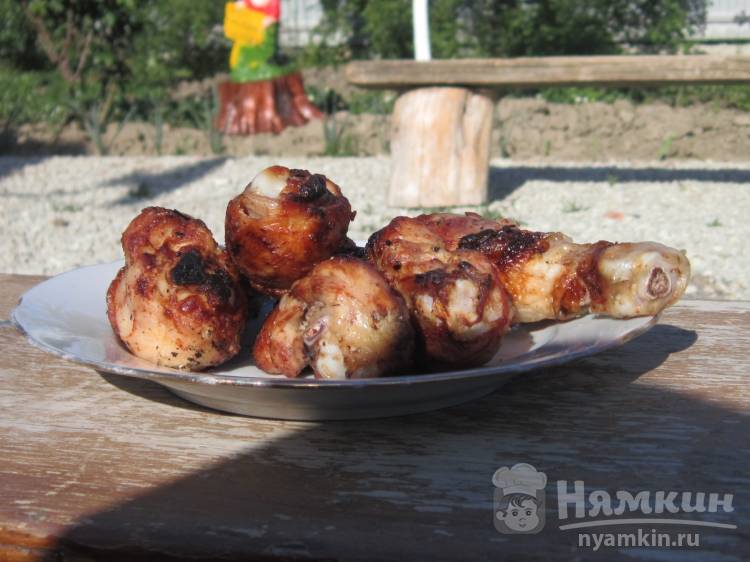 Куриные ножки на мангале  - фото шаг 6