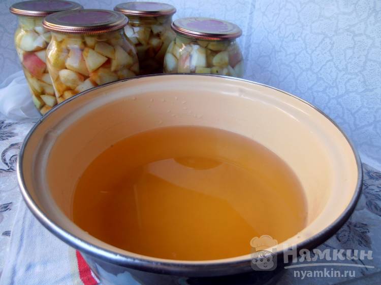 Заготовка из яблок на зиму для пирожков - фото шаг 5