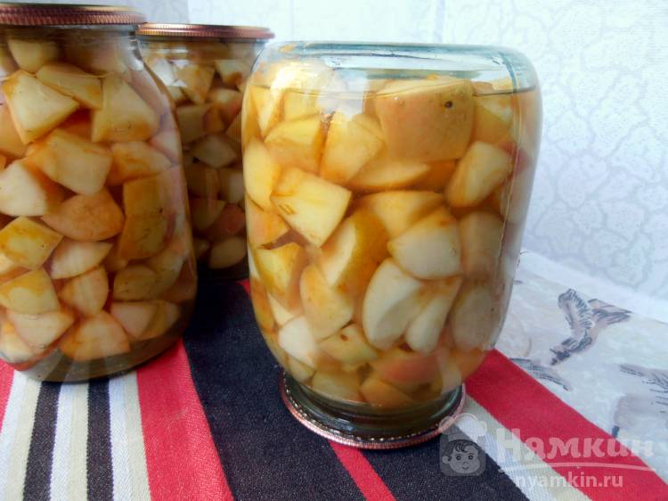 Заготовка из яблок на зиму для пирожков - фото шаг 6