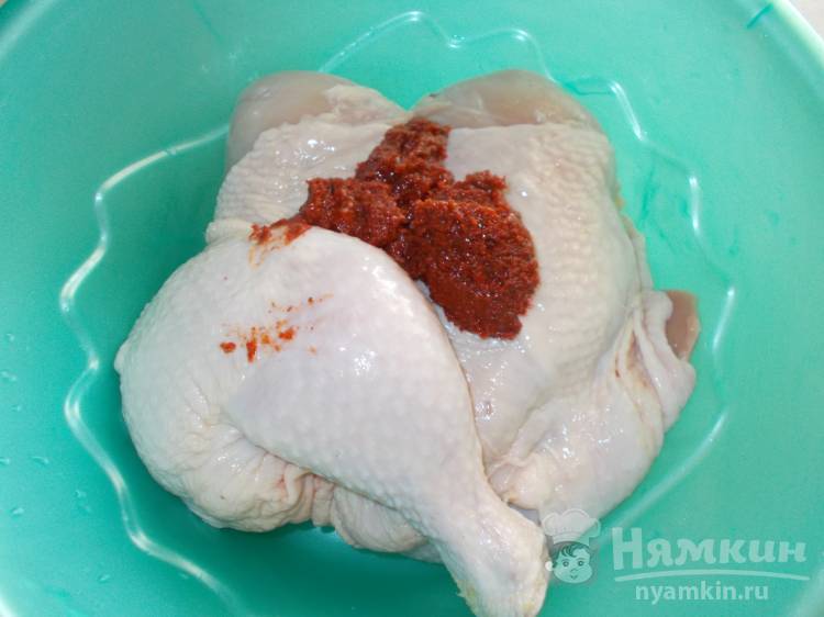 Запечённая курица целиком в фольге рецепт с фото пошаговый от Полина Волкова - уральские-газоны.рф