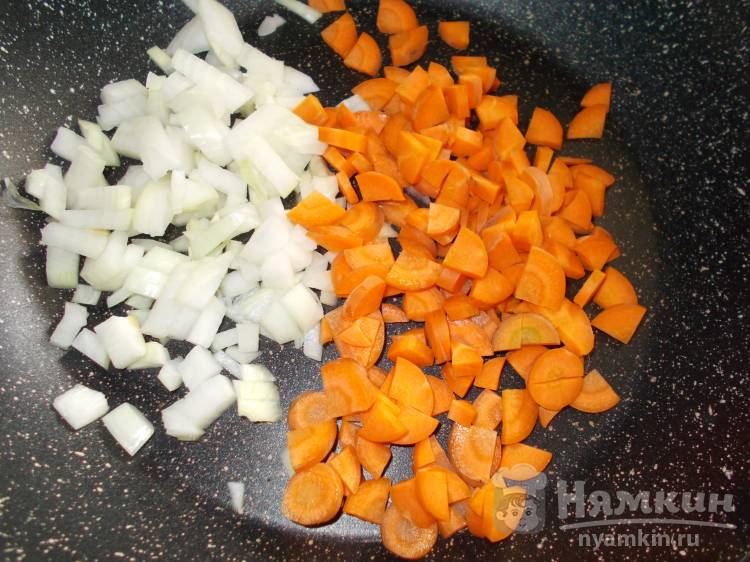 Вкусный суп с баклажанами - фото шаг 2